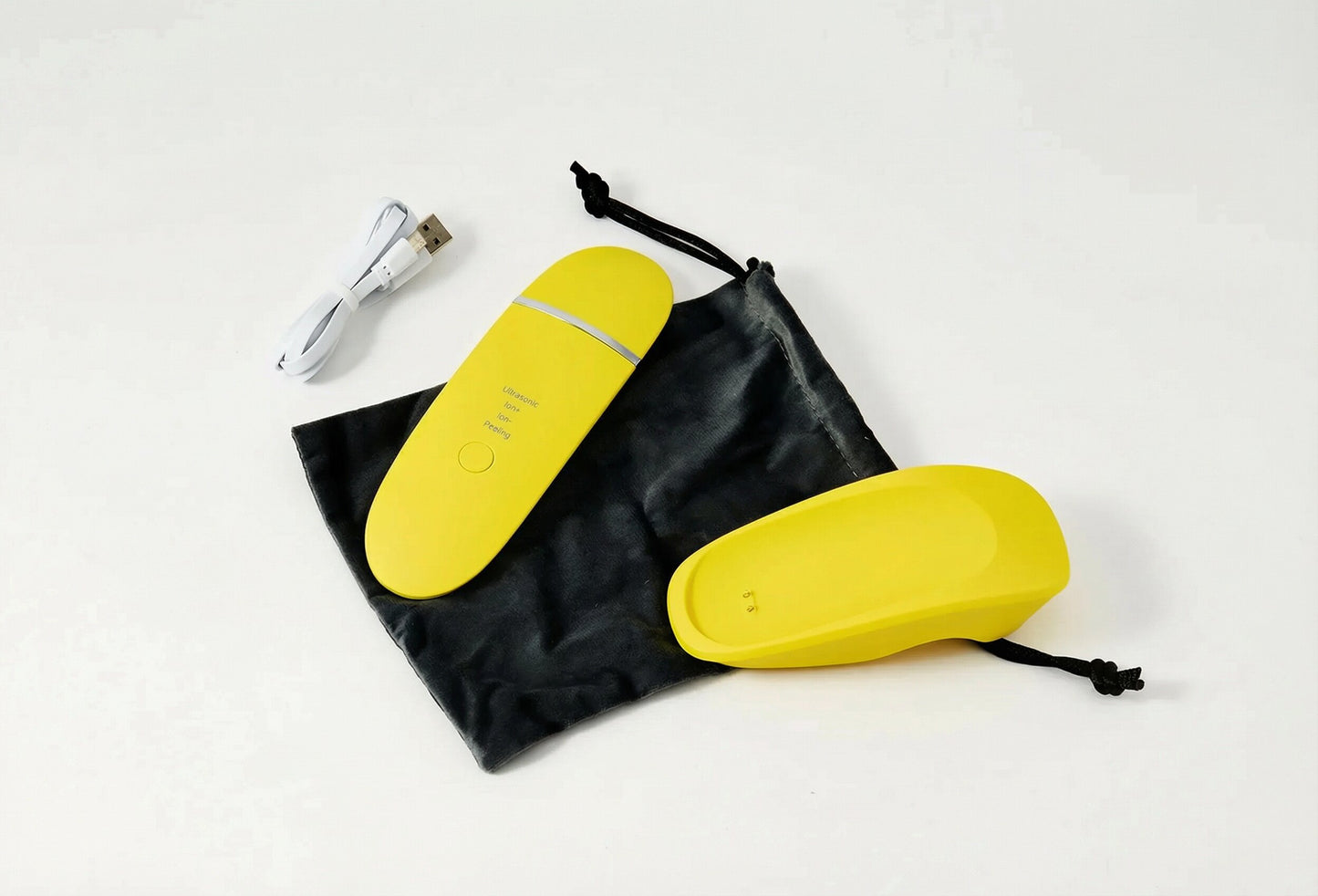 Professional Ultrasonic Skin Scrubber & Blue Light Therapy Device (7-in-1)