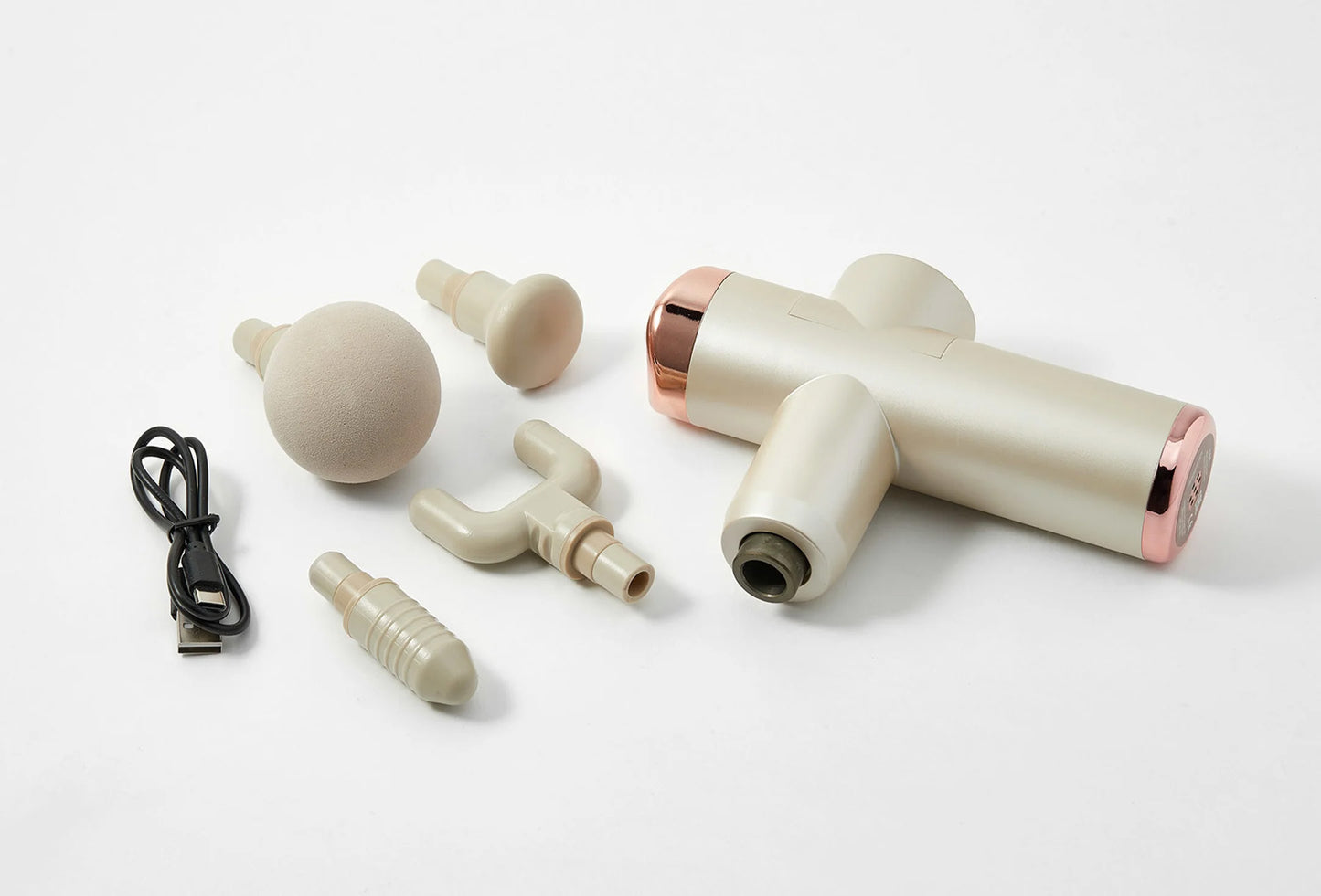 Professional Mini Percussive Recovery Device – Weighted Ultra-Quiet Massager